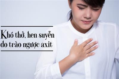 Vì sao trào ngược dạ dày thực quản gây khó thở? Nên làm gì?